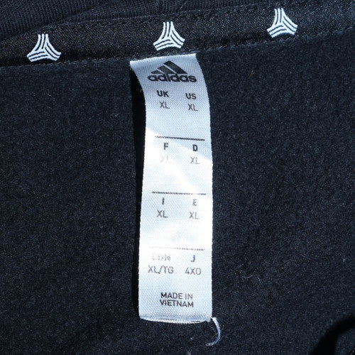 Mens UK Size XL Adidas Black Pullover Hoodie