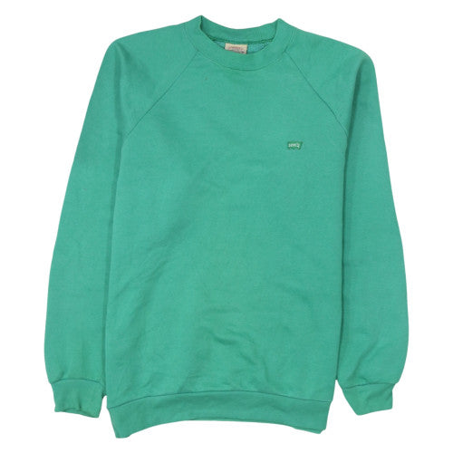 Mens UK Size L Levi's Green Pullover Sweatshirt