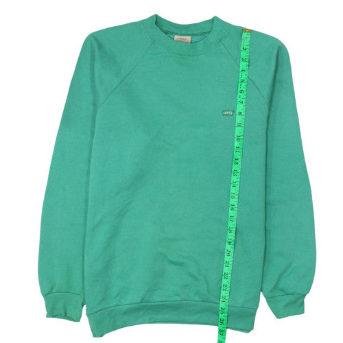 Mens UK Size L Levi's Green Pullover Sweatshirt