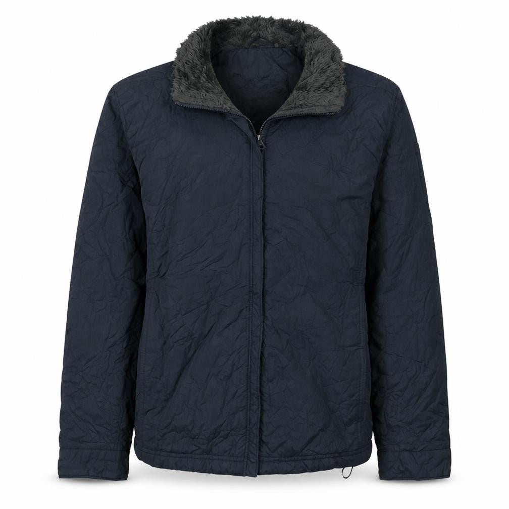 Columbia Women's Black L Nylon Interchange Full Zip Winter Jacket
