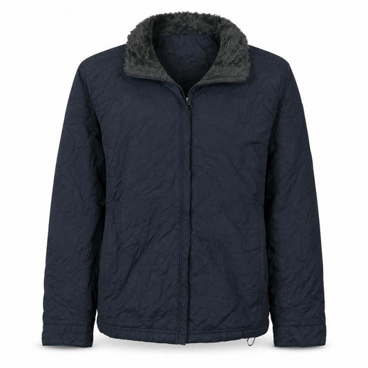 Columbia Women's Black L Nylon Interchange Full Zip Winter Jacket