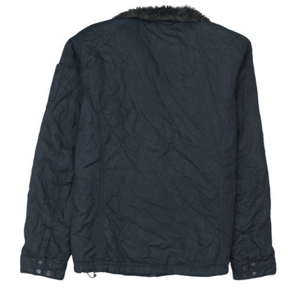 Columbia Women's Black L Nylon Interchange Full Zip Winter Jacket