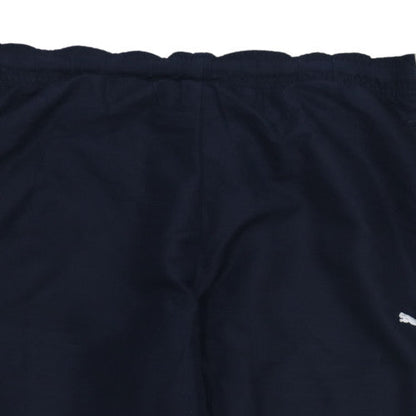 Puma Men's Black L Track Pants Lightweight Joggers Elastic Waist