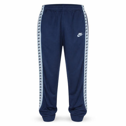 Nike Men's Blue Track Pants M Jogger Style Logo Side Stripe