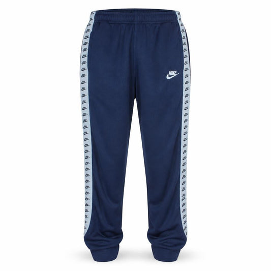 Nike Men's Blue Track Pants M Jogger Style Logo Side Stripe