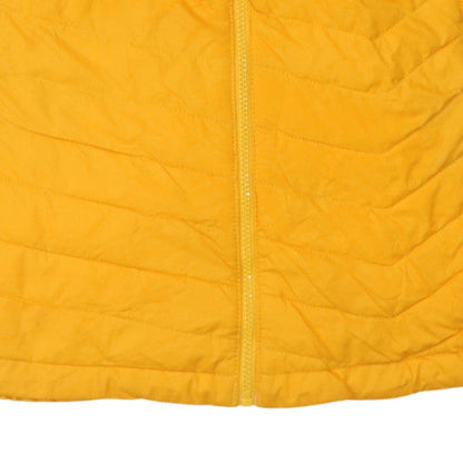Columbia Mens Yellow XL Puffer Waistcoat Outdoor Insulated Gilet
