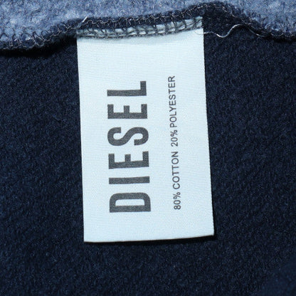 Mens UK Size L Diesel Blue Pullover Hoodie
