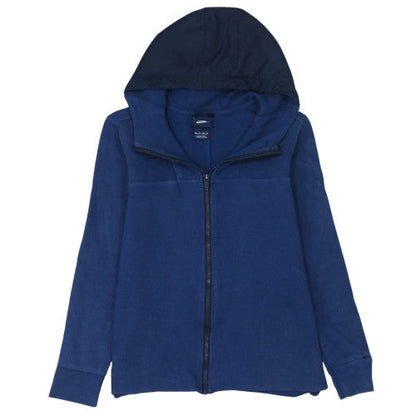 Mens UK Size XS Nike Blue Full Zip Hoodie