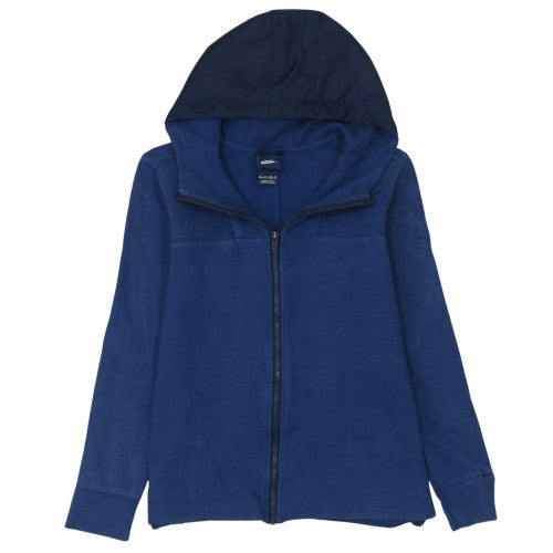 Mens UK Size XS Nike Blue Full Zip Hoodie