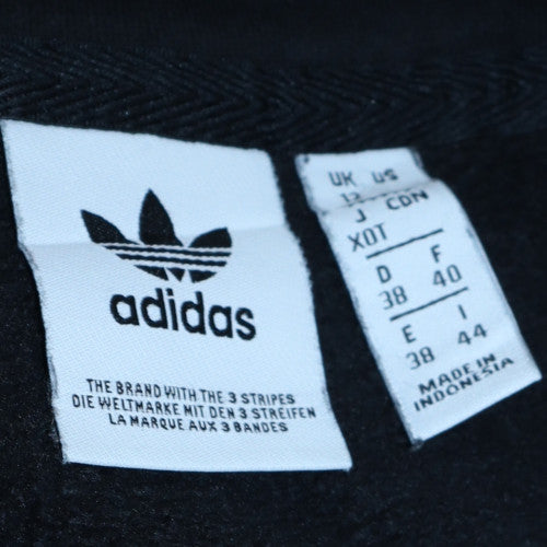 Womens UK Size 12 Adidas Black Pullover Sweatshirt