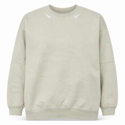 Womens UK Size M Nike Beige Pullover Sweatshirt