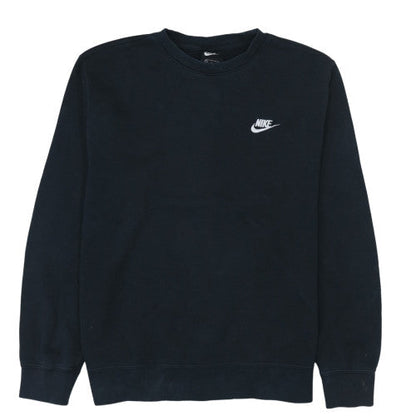 Mens UK Size M Nike Black Pullover Sweatshirt