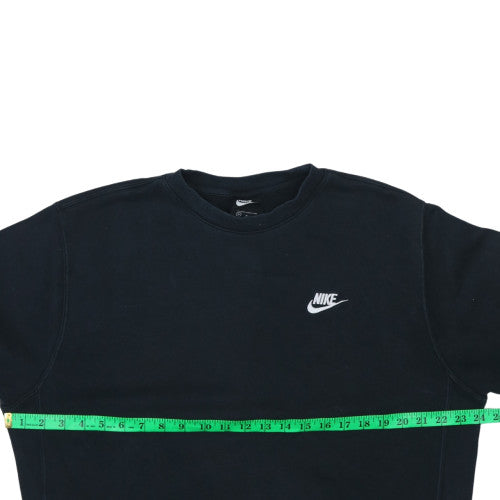 Mens UK Size M Nike Black Pullover Sweatshirt