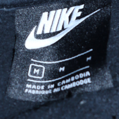 Mens UK Size M Nike Black Pullover Sweatshirt