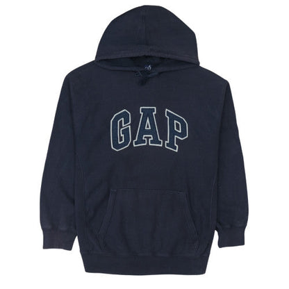Mens UK Size M GAP Blue Pullover Hoodie