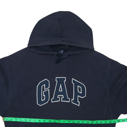 Mens UK Size M GAP Blue Pullover Hoodie