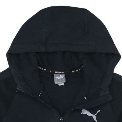 Mens UK Size XS Puma Black Full Zip Hoodie