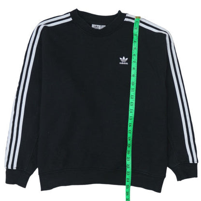 Womens UK Size XS adidas Black Pullover Sweatshirt