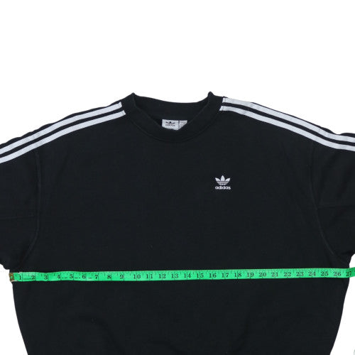 Womens UK Size XS adidas Black Pullover Sweatshirt