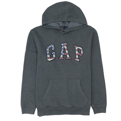 Mens UK Size M GAP Grey Pullover Hoodie