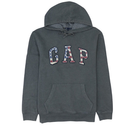 Mens UK Size M GAP Grey Pullover Hoodie