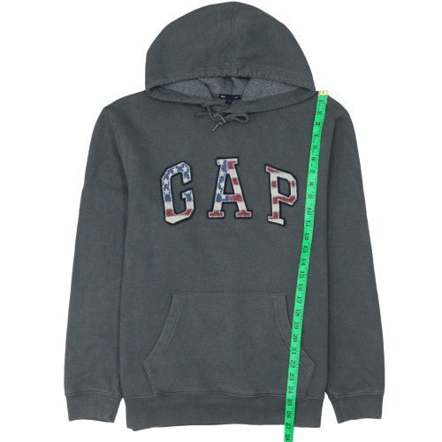 Mens UK Size M GAP Grey Pullover Hoodie