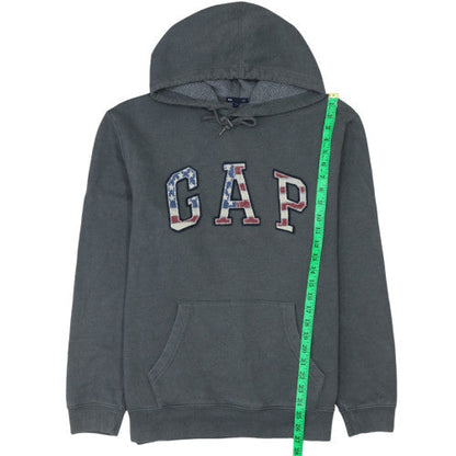 Mens UK Size M GAP Grey Pullover Hoodie