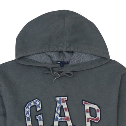Mens UK Size M GAP Grey Pullover Hoodie