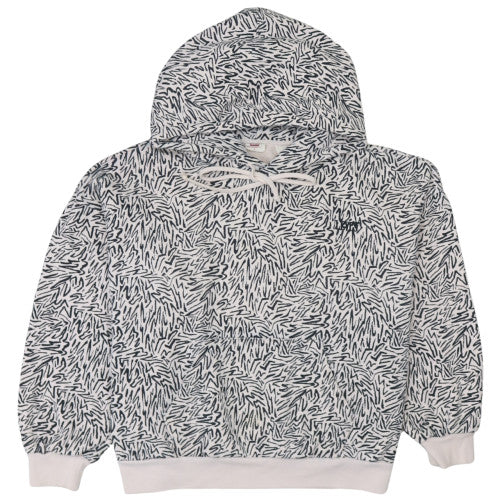 Womens UK Size S Levi's Ivory Pullover Hoodie
