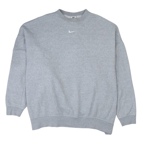 Mens UK Size M Nike Grey Pullover Sweatshirt