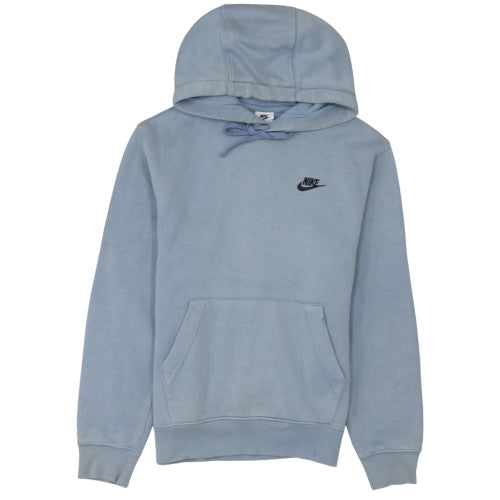 Mens UK Size XS Nike Blue Pullover Hoodie