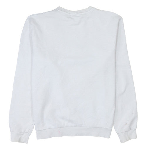 Mens UK Size XL Fila White Pullover Sweatshirt