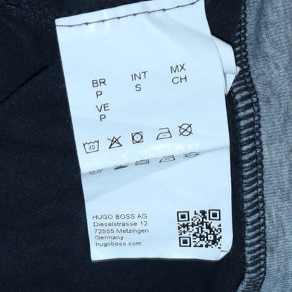 Mens UK Size S BOSS Blue Full Zip Hoodie