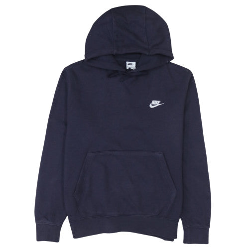 Mens UK Size M Nike Blue Pullover Hoodie