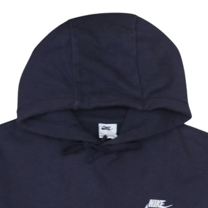 Mens UK Size M Nike Blue Pullover Hoodie