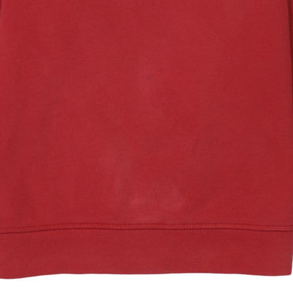 Mens UK Size M Tommy Hilfiger Red Pullover Hoodie