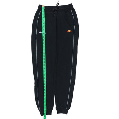 Ellesse Women’s Black Jogger Trousers Size S Fleece Cotton Blend