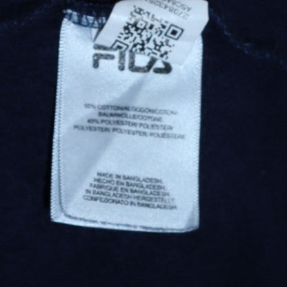 Womens UK Size L Fila Blue Pullover Hoodie
