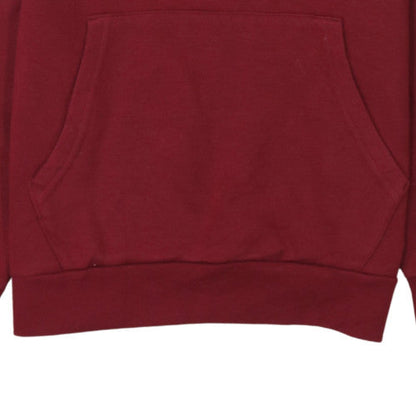 Champion Boys Red Pullover Hoodie 13-14 Years Logo Fleece Sweatshirt