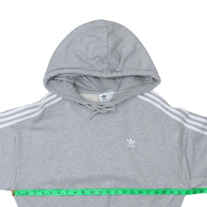 Womens UK Size XS Adidas Grey Pullover Hoodie