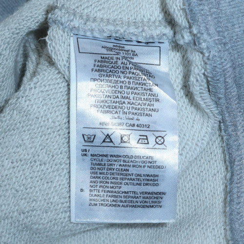 Womens UK Size XS Adidas Grey Pullover Hoodie