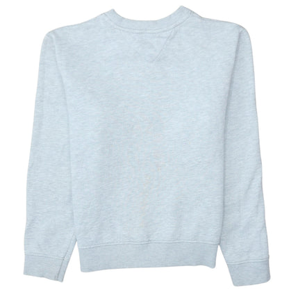 Womens UK Size S Tommy Jeans Grey Pullover Sweatshirt