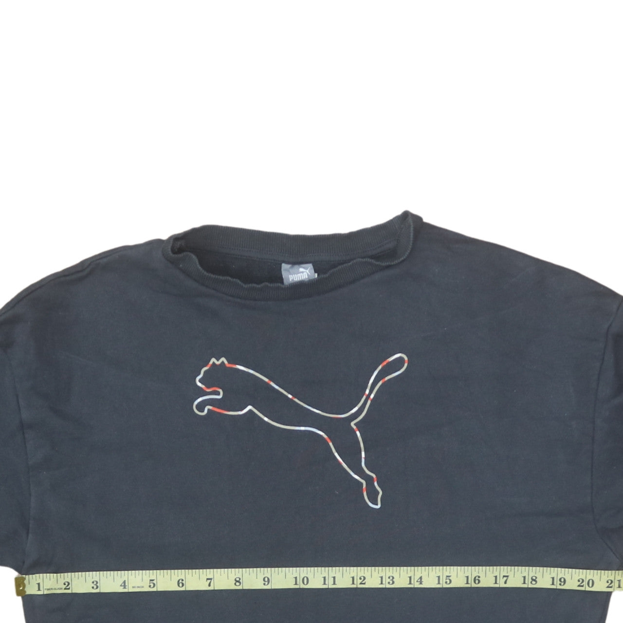 Womens UK Size M Puma Black Pullover Sweatshirt
