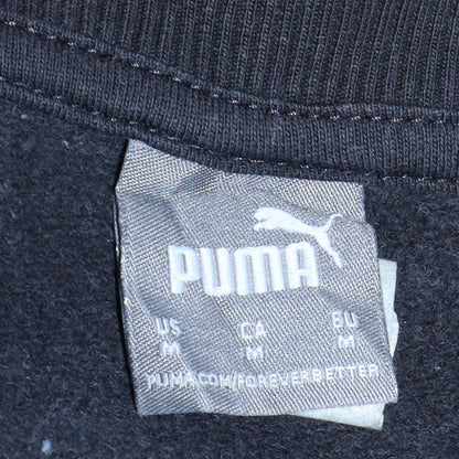 Womens UK Size M Puma Black Pullover Sweatshirt