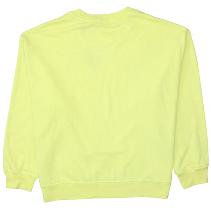 Womens UK Size 2XL Levi's Yellow Pullover Sweatshirt
