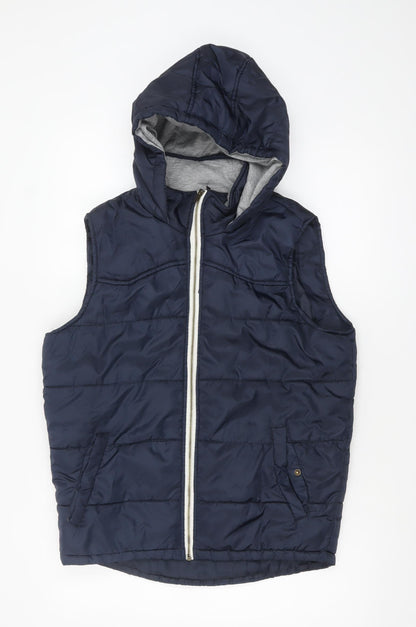 Mens UK Size S New Look Blue Bodywarmer