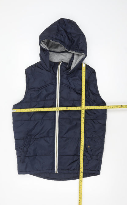 Mens UK Size S New Look Blue Bodywarmer