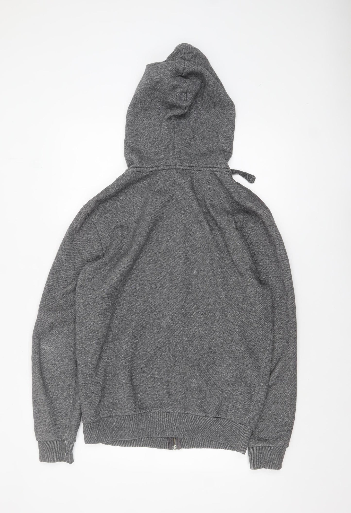 Mens UK Size M Jack Wills Grey Full Zip Hoodie