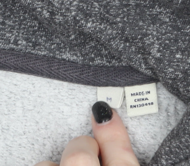 Mens UK Size M Jack Wills Grey Full Zip Hoodie