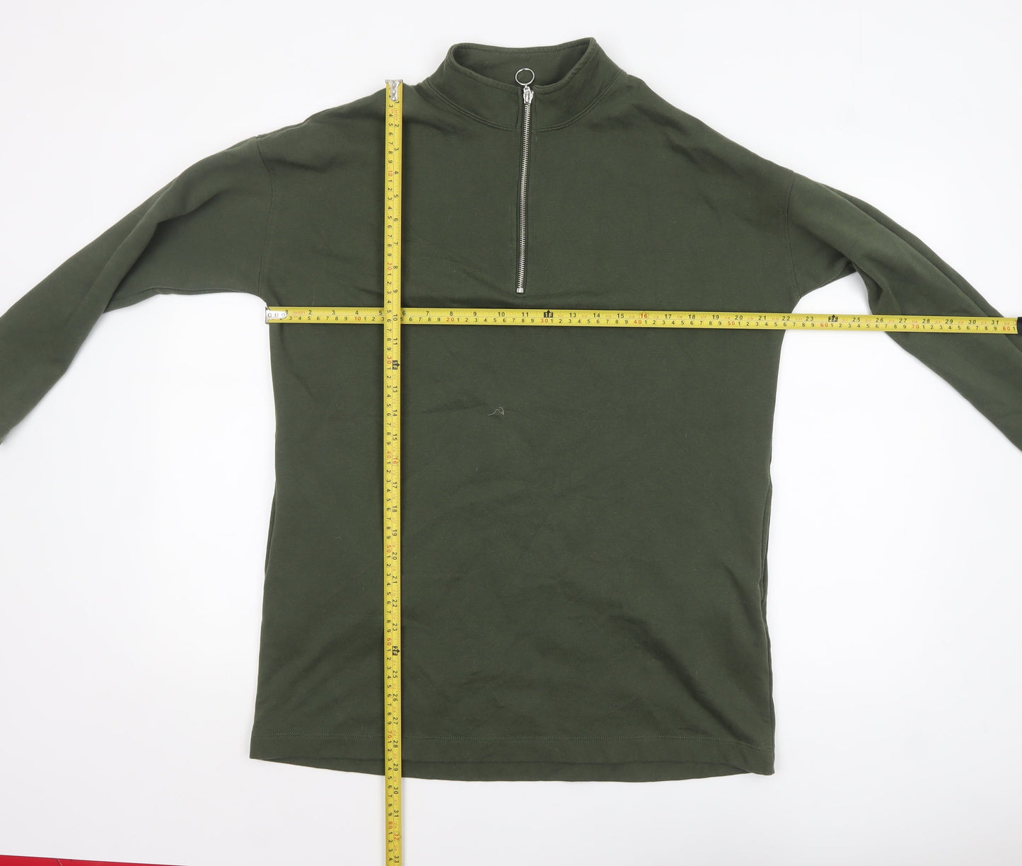 Womens UK Size 14 TU Green Pullover Sweatshirt